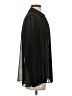 Topshop 100% Polyester Black Long Sleeve Blouse Size 4 - photo 4