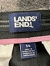 Lands' End Solid Black Shorts Size 14 - photo 3