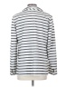 Ann Taylor LOFT Stripes White Blazer Size 4 - photo 2