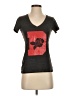 Bella Floral Gray Short Sleeve T-Shirt Size S - photo 1