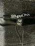 Symphony Black Cocktail Dress Size M - photo 4
