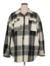 In'Voland 100% Polyester Plaid Gray Fleece Size 20W - photo 1