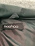 Boohoo 100% Polyester Solid Black Jacket Size 4 - photo 6