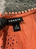 Torrid 100% Rayon Orange Short Sleeve Blouse Size 2X Plus (2) - photo 7