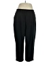 On 34th Solid Black Casual Pants Size XL - photo 1