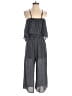 Unbranded 100% Polyester Checkered-gingham Gray Jumpsuit Size S - photo 1