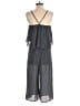Unbranded 100% Polyester Checkered-gingham Gray Jumpsuit Size S - photo 2