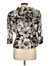 Alex Evenings 100% Polyester Gray Blazer Size L (petite) - photo 2