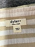 Dylan Stripes Tan Short Sleeve Blouse Size XS - photo 7