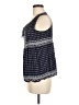 Max Studio 100% Rayon Blue Sleeveless Blouse Size M - photo 5