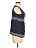 Max Studio 100% Rayon Blue Sleeveless Blouse Size M - photo 4