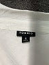 Torrid 100% Rayon Print White 3/4 Sleeve Blouse Size 5X Plus (5) - photo 7