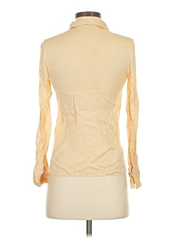 Vince. Long Sleeve Silk Top (view 2)