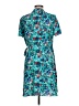 J.Crew Factory Store 100% Polyester Teal Kimono Size 10 - photo 2