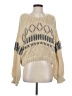Shein 100% Acrylic Ivory Pullover Sweater Size S - photo 1