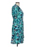 J.Crew Factory Store 100% Polyester Teal Kimono Size 10 - photo 4