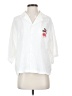 Unbranded White 3/4 Sleeve Blouse Size S - photo 1