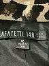 Lafayette 148 New York Animal Print Gray Coat Size 12 - photo 6