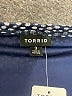 Torrid Blue Short Sleeve Top Size 3X Plus (3) - photo 7