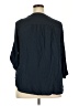 Torrid 100% Rayon Blue 3/4 Sleeve Blouse Size 2X Plus (2) - photo 2