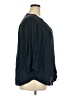 Torrid 100% Rayon Blue 3/4 Sleeve Blouse Size 2X Plus (2) - photo 4
