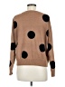 T Tahari Polka Dots Brown Pullover Sweater Size M - photo 2