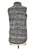 Thread & Supply 100% Polyester Gray Faux Fur Vest Size S - photo 2