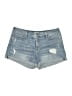 7 For All Mankind Blue Denim Shorts Size 32 waist - photo 1