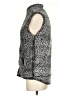 Thread & Supply 100% Polyester Gray Faux Fur Vest Size S - photo 5
