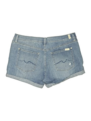 7 For All Mankind Denim Shorts (view 2)