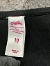 Justice 100% Viscose Black Dress Size 10 - photo 3