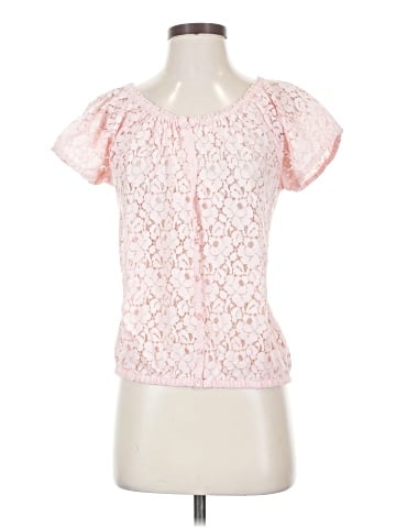 Joe Fresh Short Sleeve Blouse (view 1)