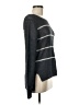 Blue Saks Fifth Avenue Stripes Gray Pullover Sweater Size M - photo 4