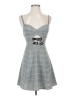 Assorted Brands Plaid Gray Casual Dress Size XS - photo 1