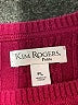 Kim Rogers 100% Cotton Burgundy Pullover Sweater Size L (petite) - photo 7