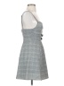 Assorted Brands Plaid Gray Casual Dress Size XS - photo 4