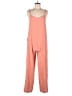 Unbranded 100% Polyester Solid Pink Jumpsuit Size S - photo 1