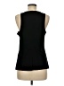 Banana Republic 100% Polyester Black Sleeveless Blouse Size M - photo 2