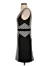 Guess 100% Polyester Stripes Black Cocktail Dress Size 4 - photo 5