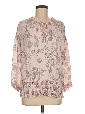 Worth New York 3/4 Sleeve Silk Top (view 1)
