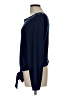 INC International Concepts Blue Long Sleeve Blouse Size M - photo 5