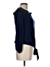 INC International Concepts Blue Long Sleeve Blouse Size M - photo 4