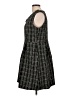 Solitaire Tweed Black Casual Dress Size 10 - photo 5
