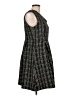 Solitaire Tweed Black Casual Dress Size 10 - photo 4