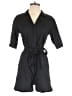 Uniqlo Solid Black Romper Size S - photo 1