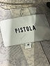 Pistola 100% Rayon Paisley Silver Long Sleeve Button-Down Shirt Size S - photo 7
