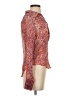 Joie Paisley Orange Long Sleeve Blouse Size S - photo 4