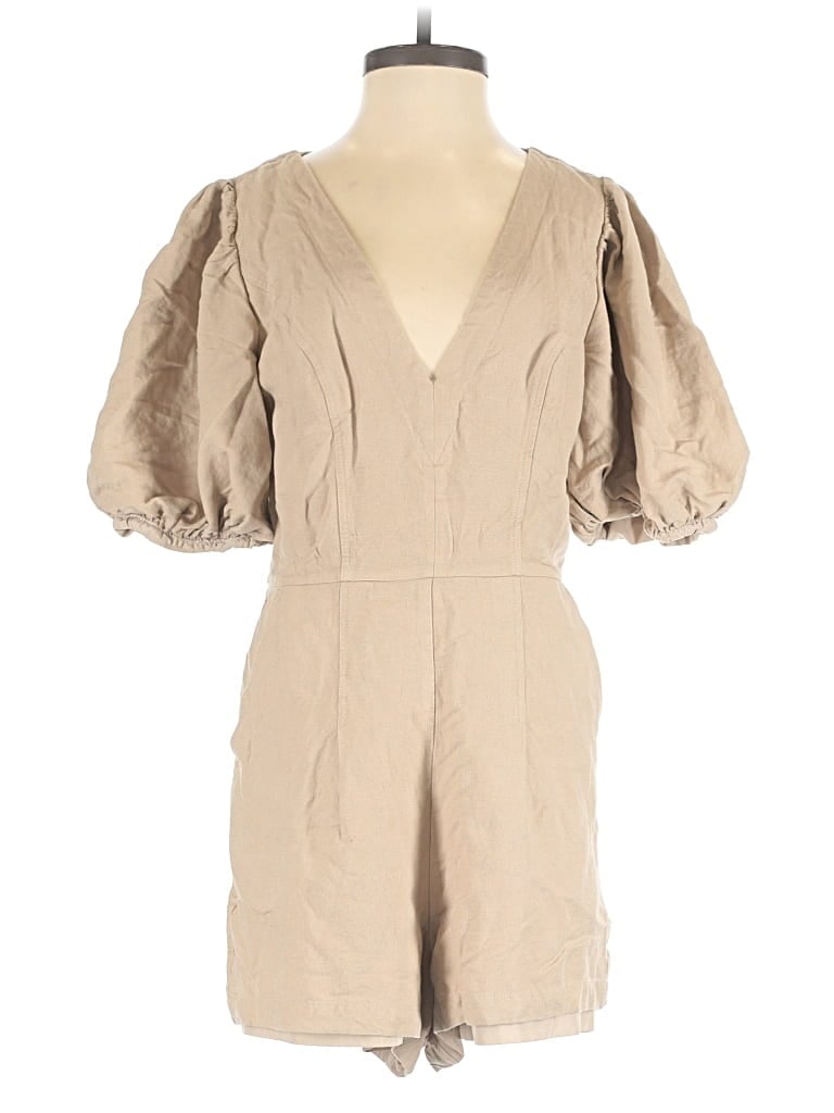 Pre-owned Express Romper In Brown
