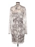 Express Silver Cocktail Dress Size M - photo 2