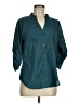 Cantata 100% Polyester Teal 3/4 Sleeve Blouse Size M - photo 2